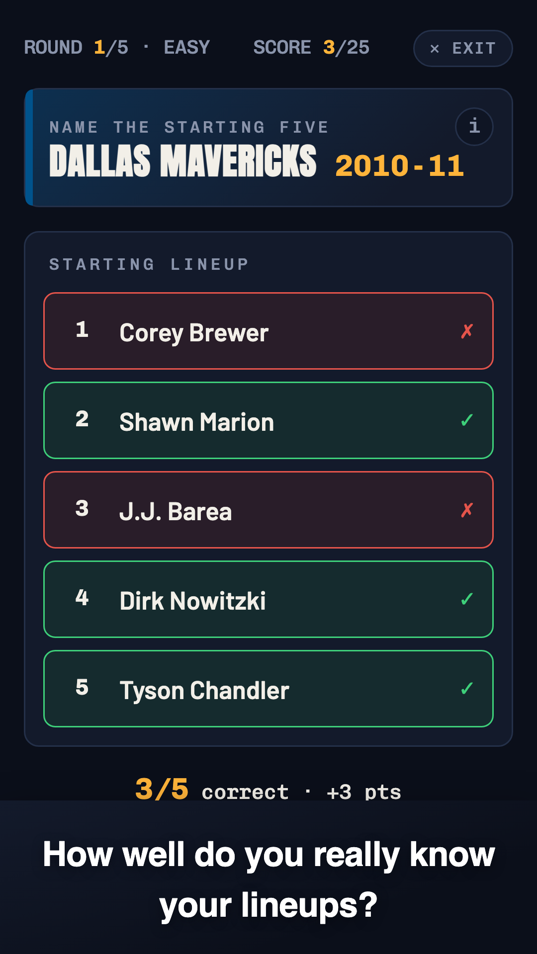 Know Your 5 screenshot 3