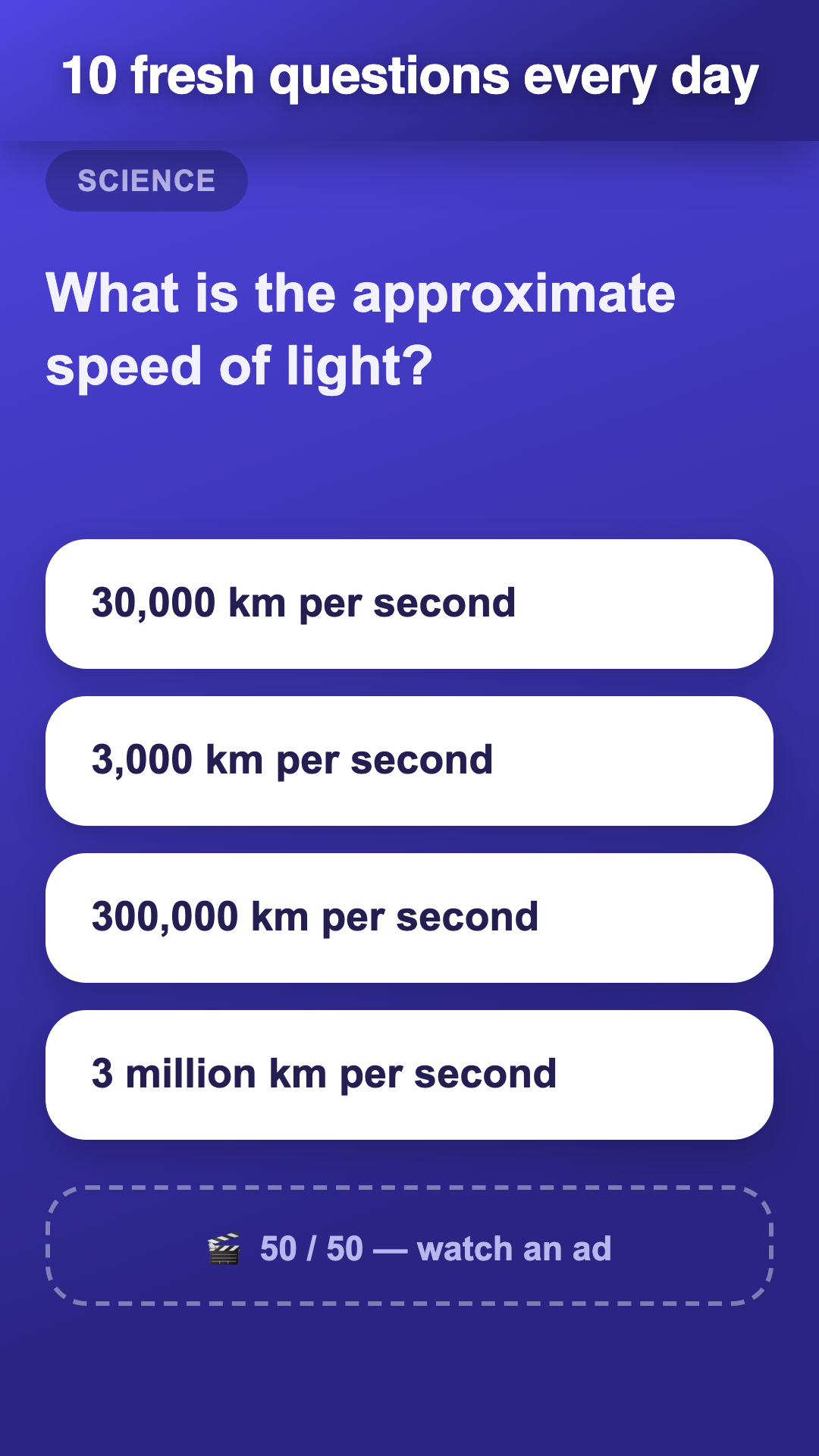 Quiz Daily screenshot 2