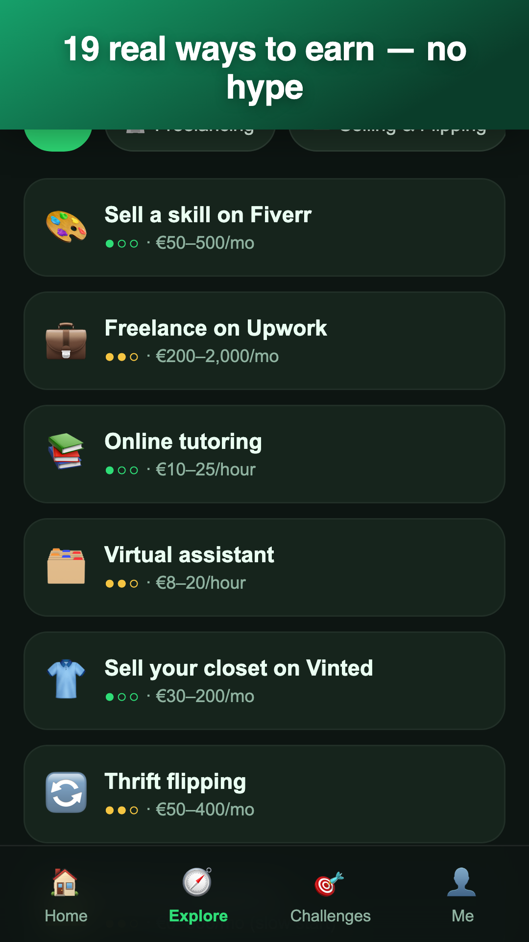 Side Hustle screenshot 2